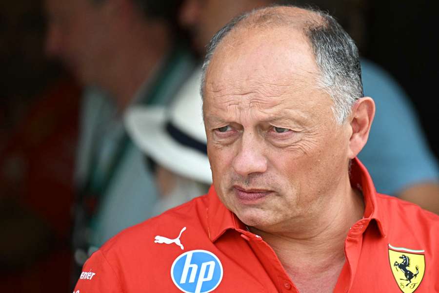 Fred Vasseur, chefe de equipa da Ferrari