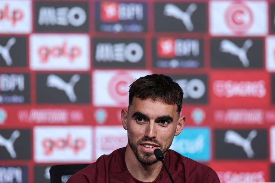 Ricardo Horta falou aos jornalistas Ricardo Horta falou aos jornalistas