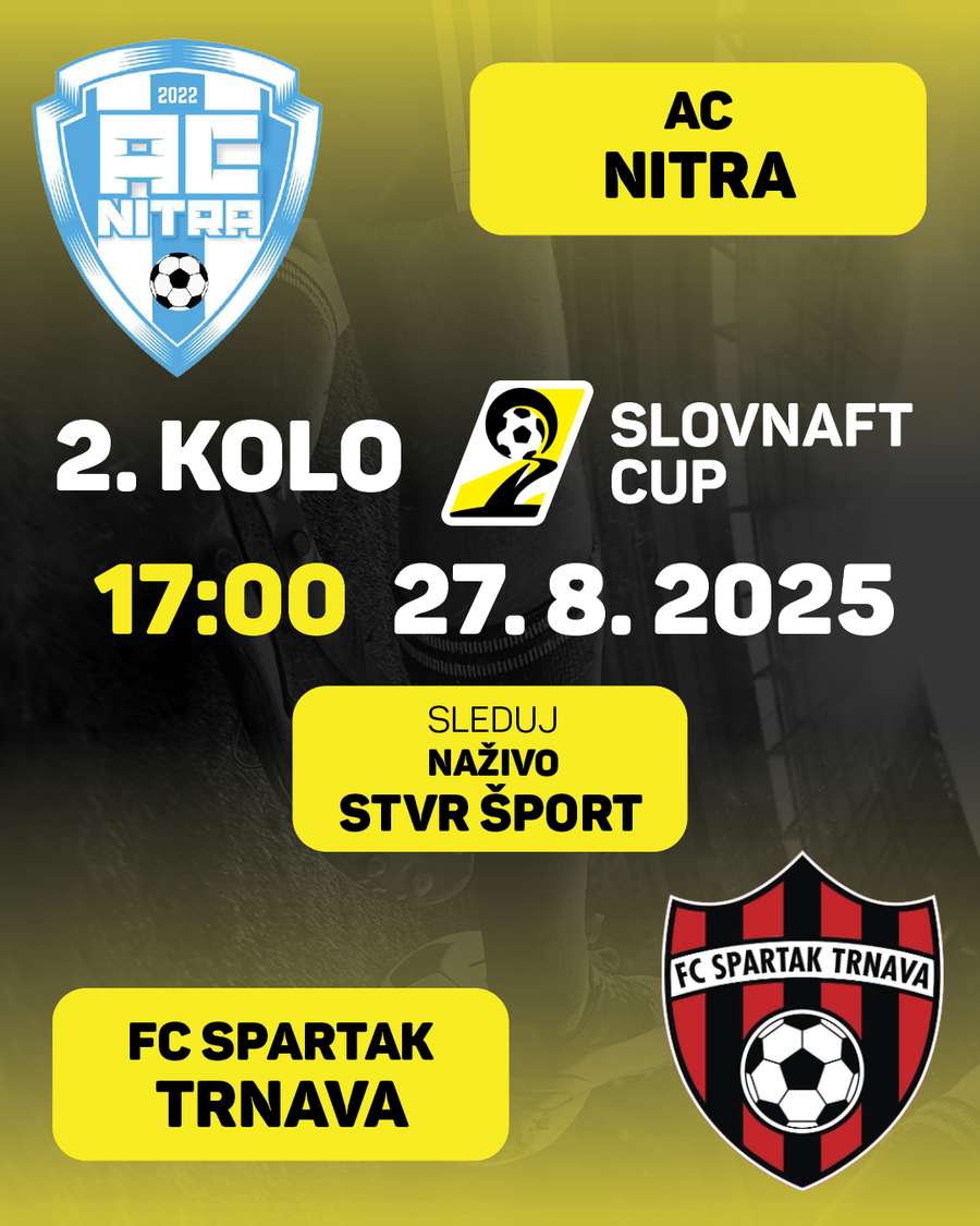 Súboj medzi Nitrou a Trnavou priniesie STVR ŠPORT. Súboj medzi Nitrou a Trnavou priniesie STVR ŠPORT.