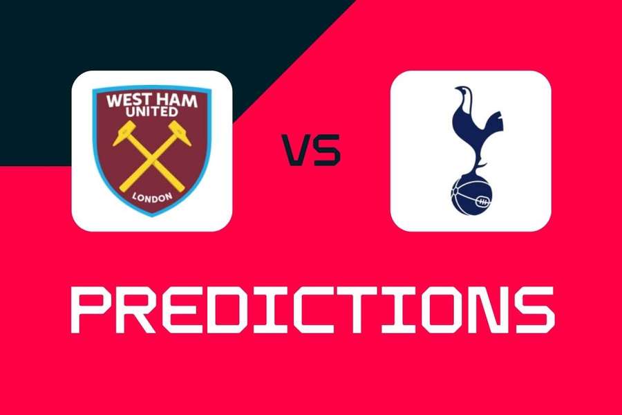 West Ham vs Tottenham: Premier League predictions, best bets, and odds