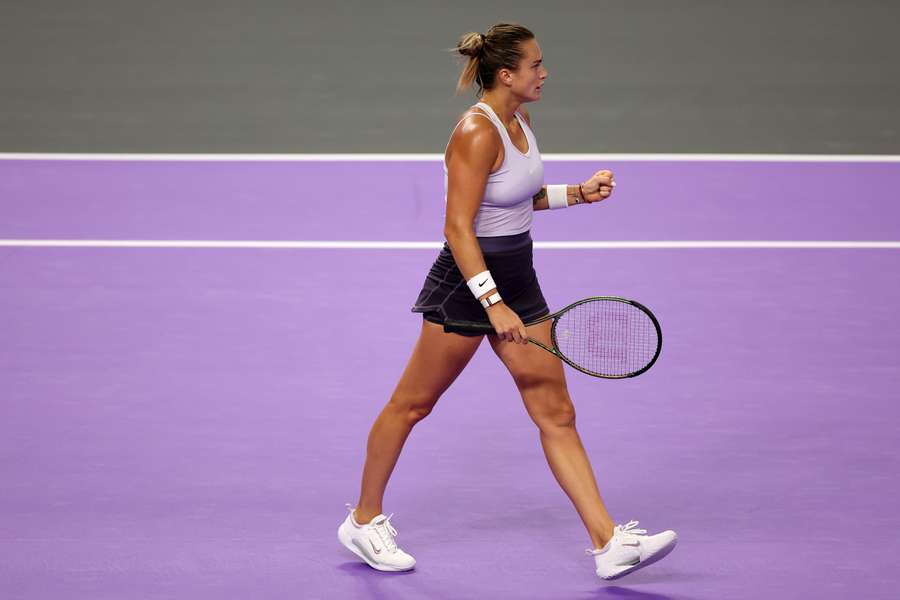 Sabalenka fought back to beat Jabeur at the WTA Finals