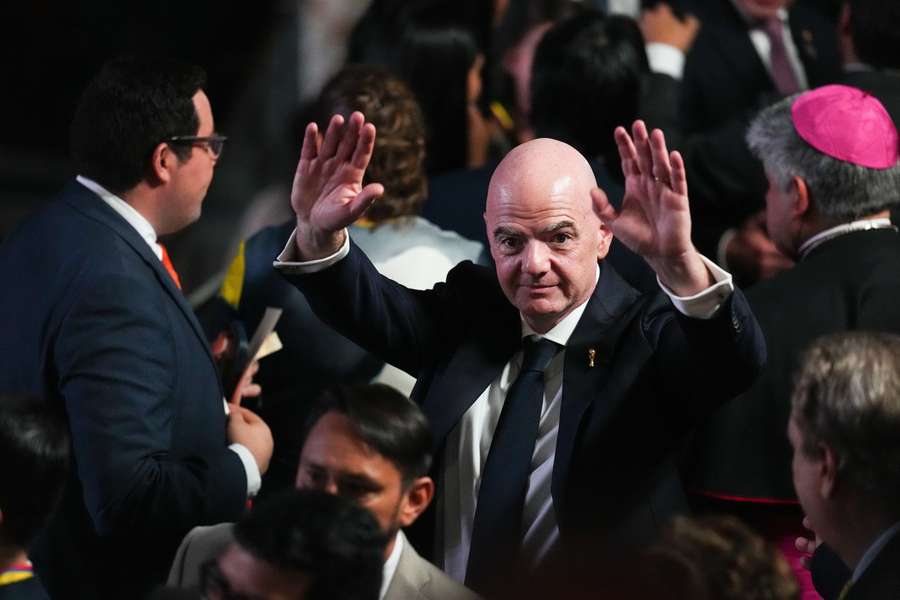 Gianni Infantino am Freitag
