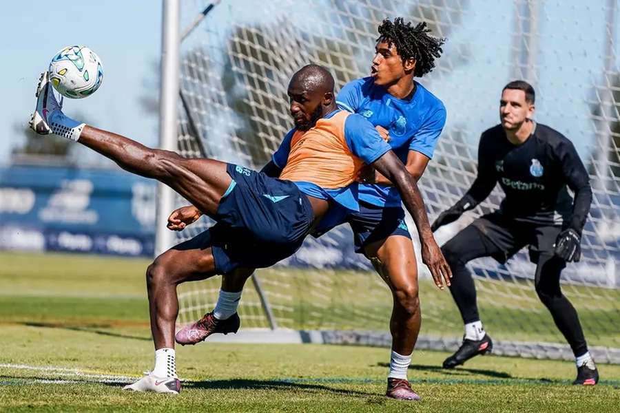 FC Porto fez último treino antes do jogo com o Gil Vicente