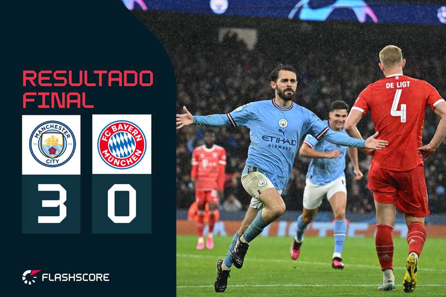 Bernardo Silva fez o segundo golo do Manchester City