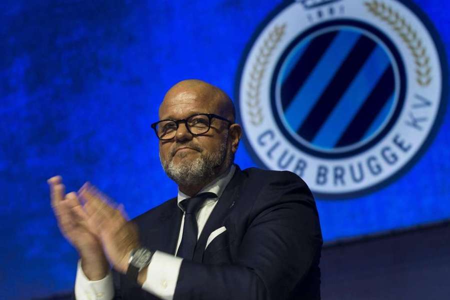 Bart Verhaeghe aproveitou para anunciar um novo estádio do Club Brugge "em breve"