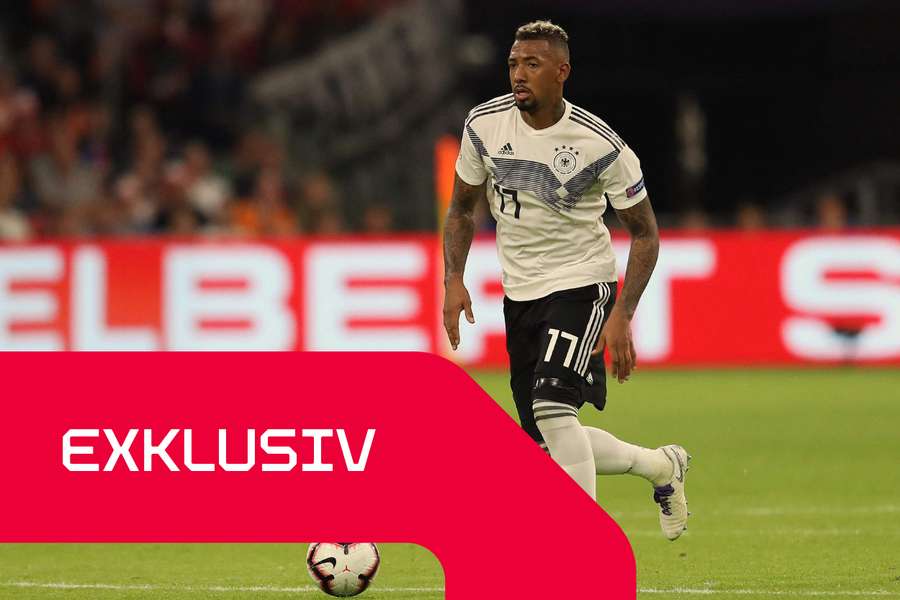Jerome Boateng im Trikot der deutschen Nationalmannschaft Jerome Boateng im Trikot der deutschen Nationalmannschaft