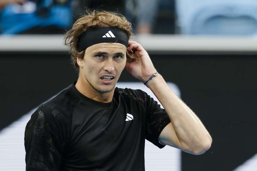 Zverev crashed out in the second round of the Australian Open