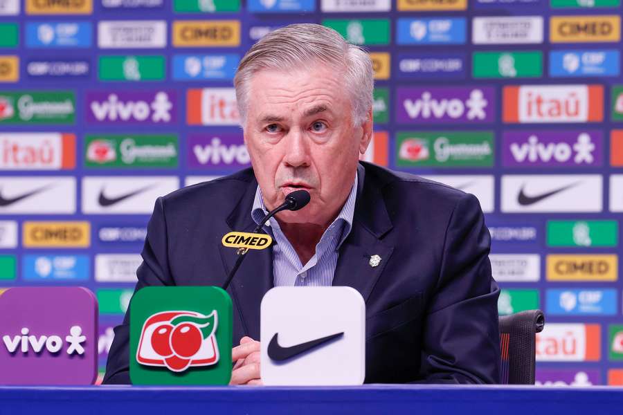 Carlo Ancelotti, selecionador do Brasil Carlo Ancelotti, selecionador do Brasil