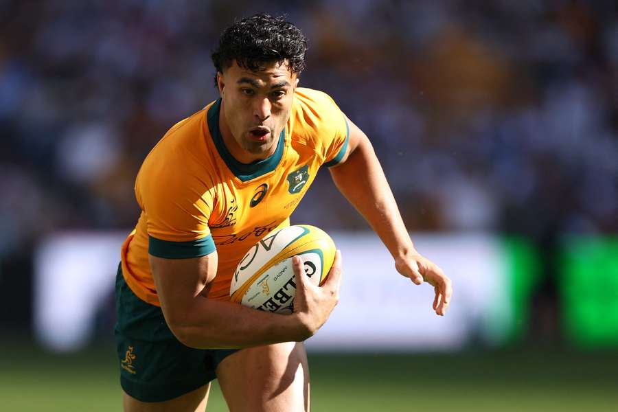 Joseph Sua'ali'i is on an immense try scoring run in the 2025 Rugby Championship.