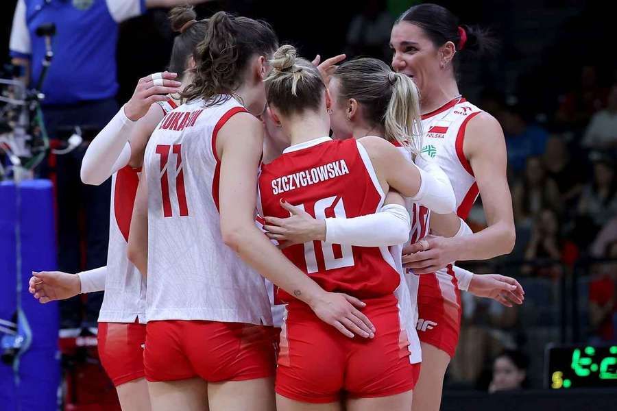 Polskie siatkarki podczas Ligi Narodów