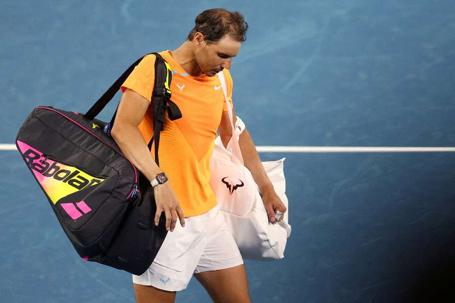 Nadal last played in Melbourne where he sustained the injury