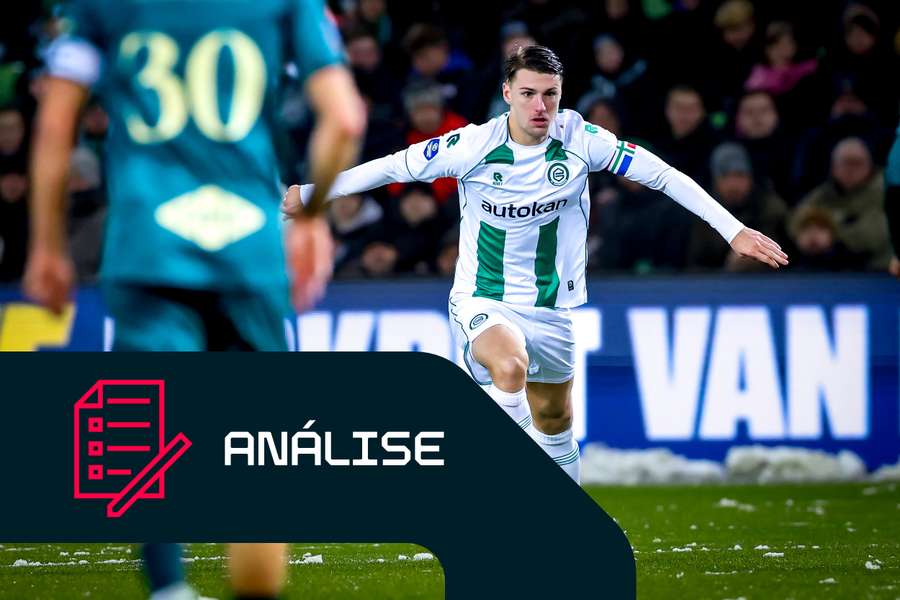 Stije Resink é capitão do Groningen com apenas 22 anos