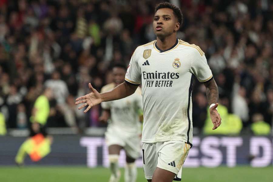 Rodrygo participou de quatro gols do Real Madrid na goleada sobre o Valencia