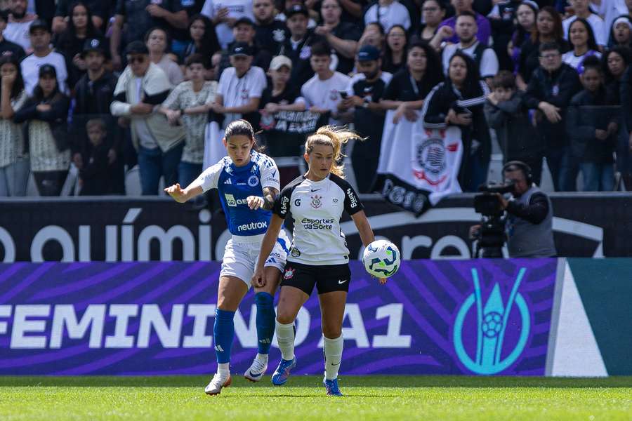 Tamires foi campeã brasileira pelo Corinthians