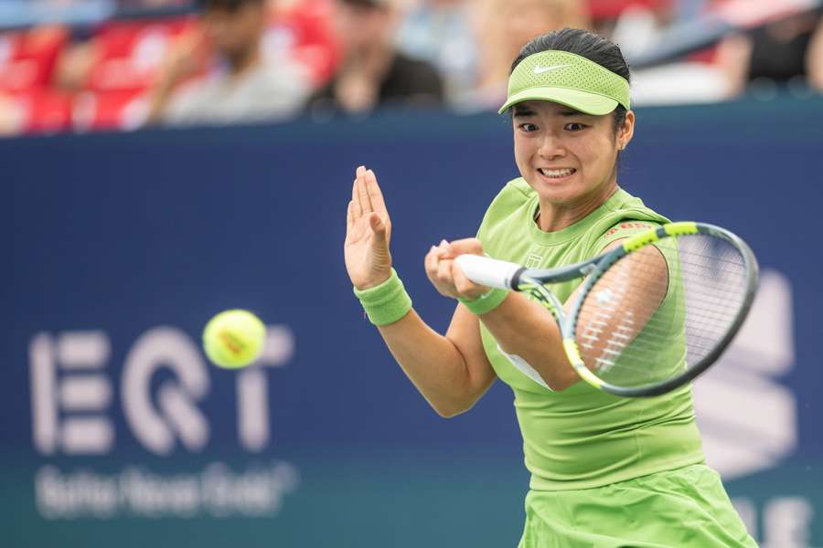 Alexandra Eala gewinnt in Montreal. Alexandra Eala gewinnt in Montreal.