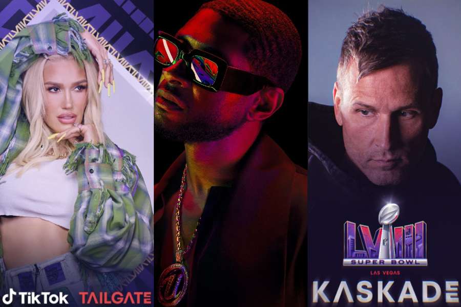 Gwen Stefani, Usher e Kaskade