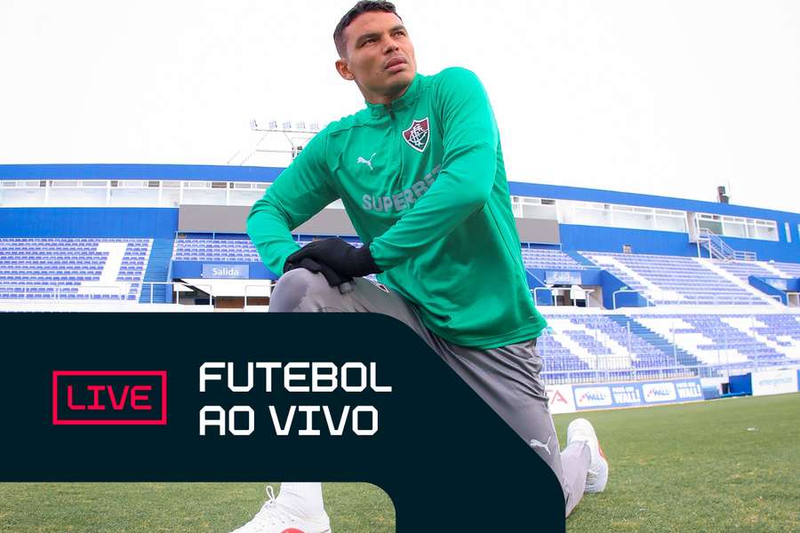 Thiago Silva, do Flu, treina para jogo decisivo da Libertadores