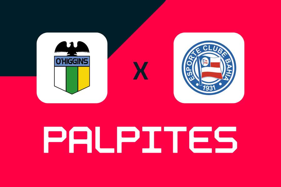 Bahia entra como favorito nas casas de apostas contra o O’Higgins