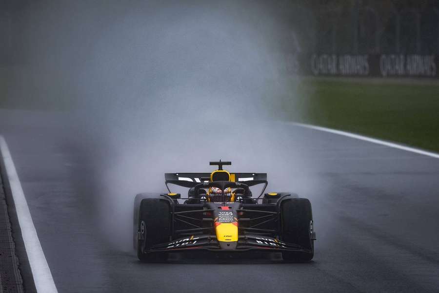 Max Verstappen hat richtig auf die Tube gedrückt.