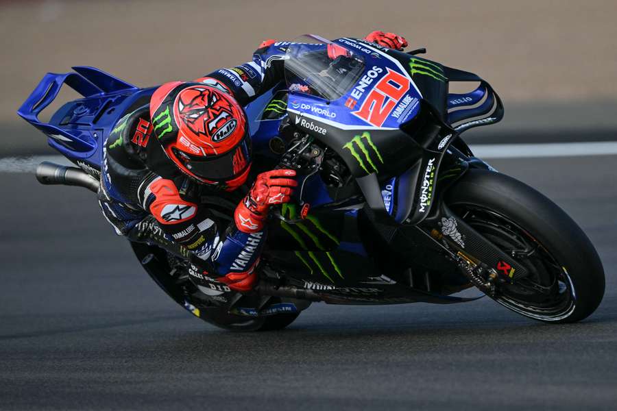 Quartararo à Silverstone ce week-end.