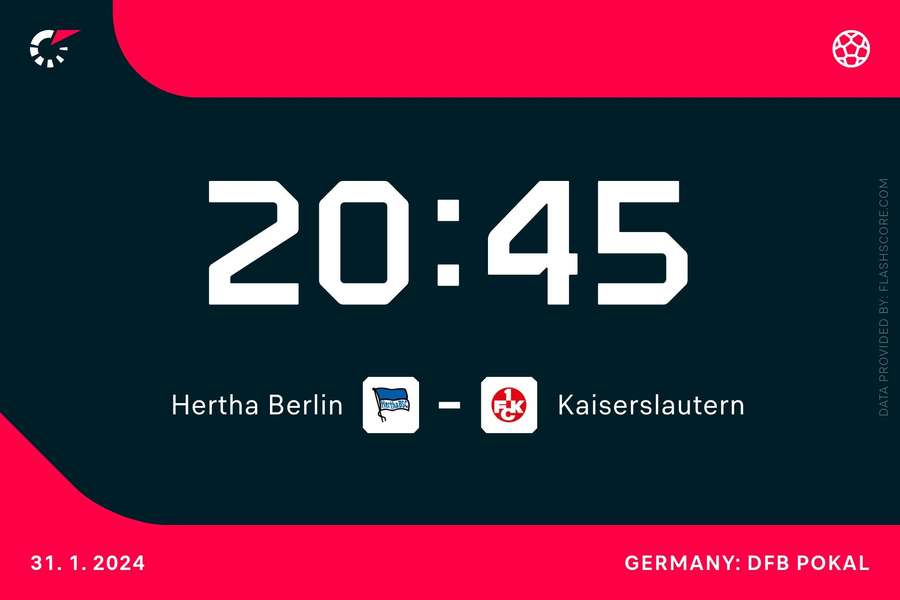 Anstoßzeit - Hertha vs. Lautern