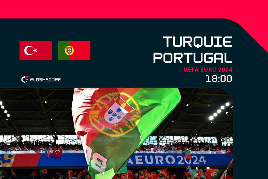 Suivez Turquie - Portugal en direct sur Flashscore !