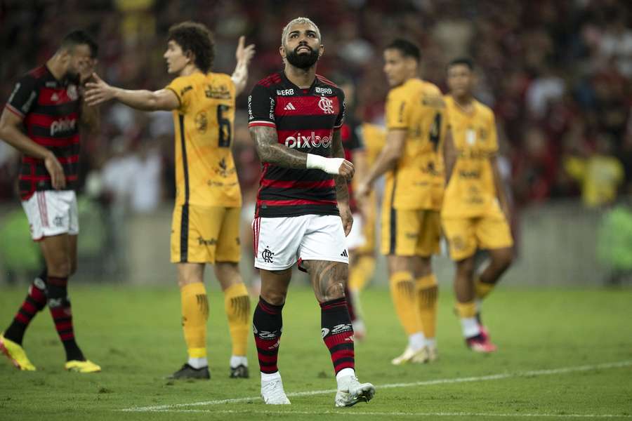 Gabigol voltou a atuar pelo Flamengo