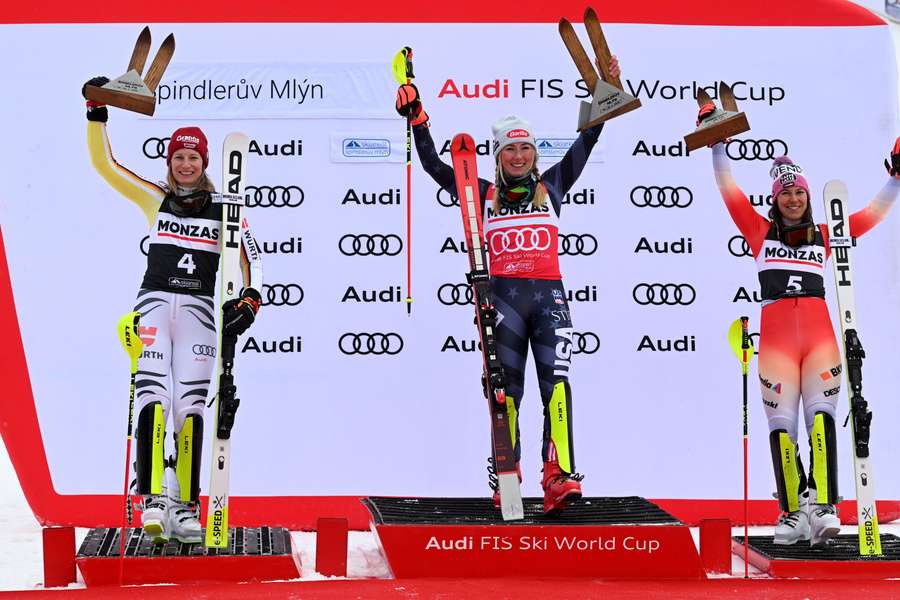 Shiffrin er en enkelt sejr fra legendariske Ingemar Stenmarks rekord