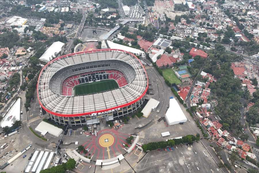 Das Aztekenstadion ist bereit für das WM-Eröffnungsspiel 2026. Das Aztekenstadion ist bereit für das WM-Eröffnungsspiel 2026.