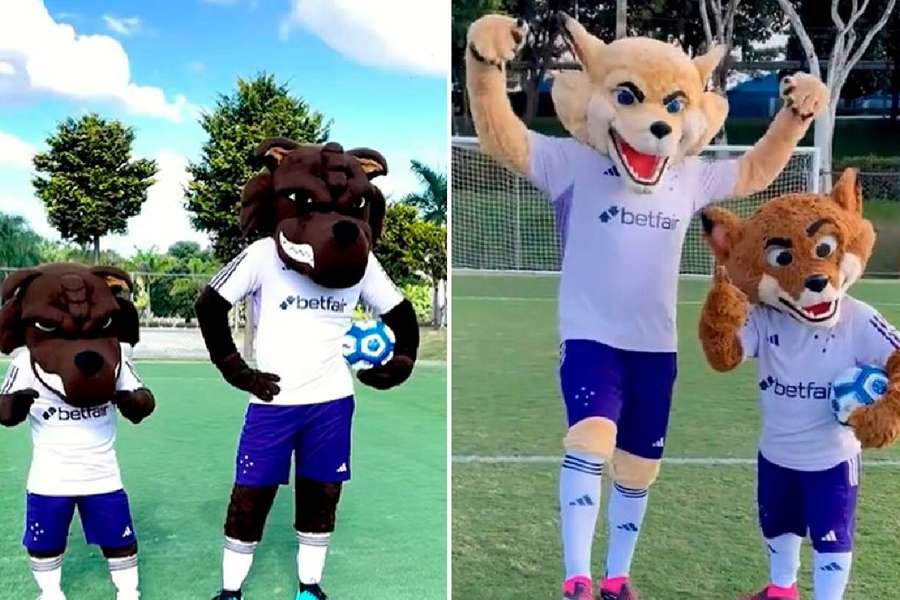 Mascote Raposão passou por mudança radical em seu aniversário de 20 anos