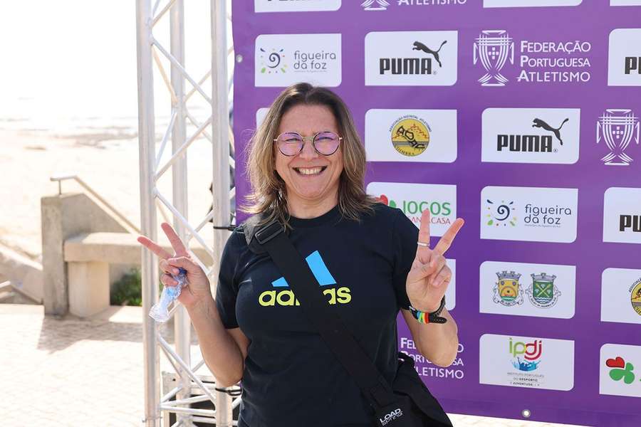 Susana Feitor, antiga marchadora e atual presidente da Fundação do Desporto