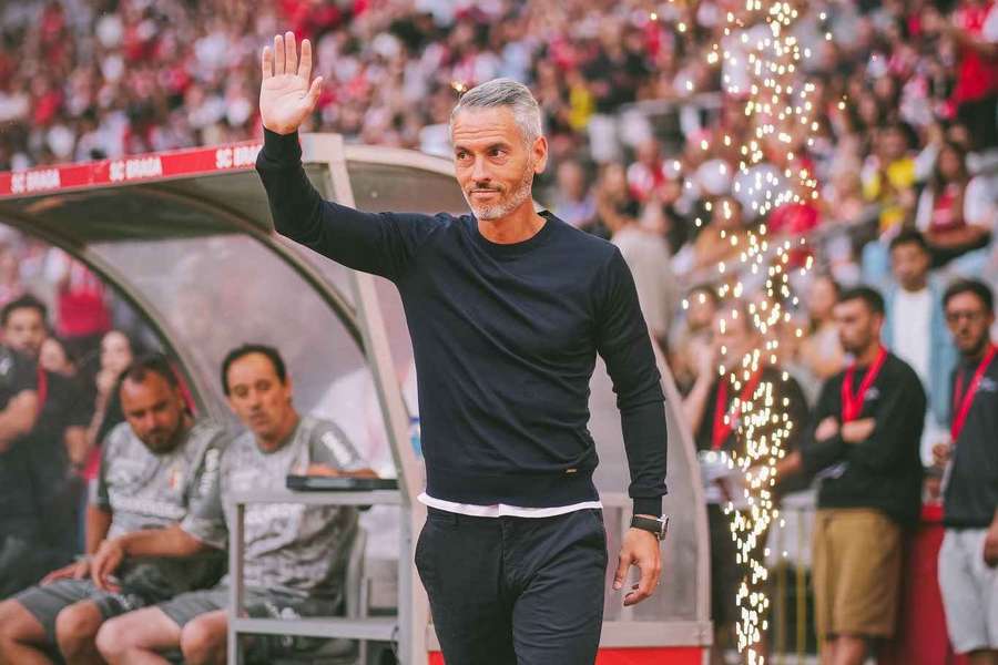 Carlos Vicens, treinador do SC Braga
