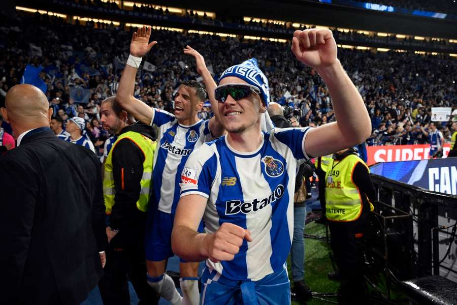 Pietuszewski nos festejos do título do FC Porto