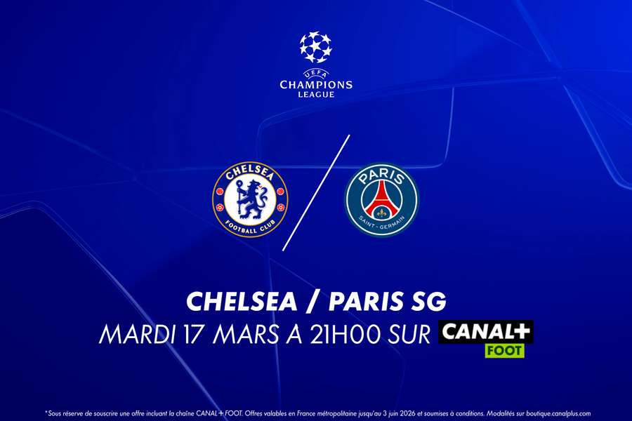 Le PSG vise les quarts de finale de l'UEFA Champions League. À vivre en intégralité*** sur les chaînes CANAL+.