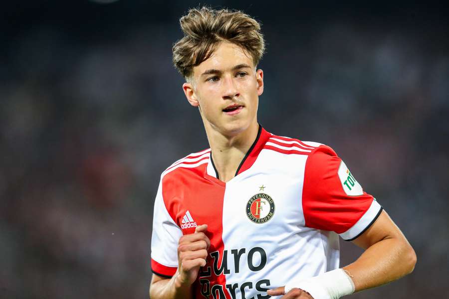 Lennard Hartjes heeft bij Feyenoord een contract tot medio 2025