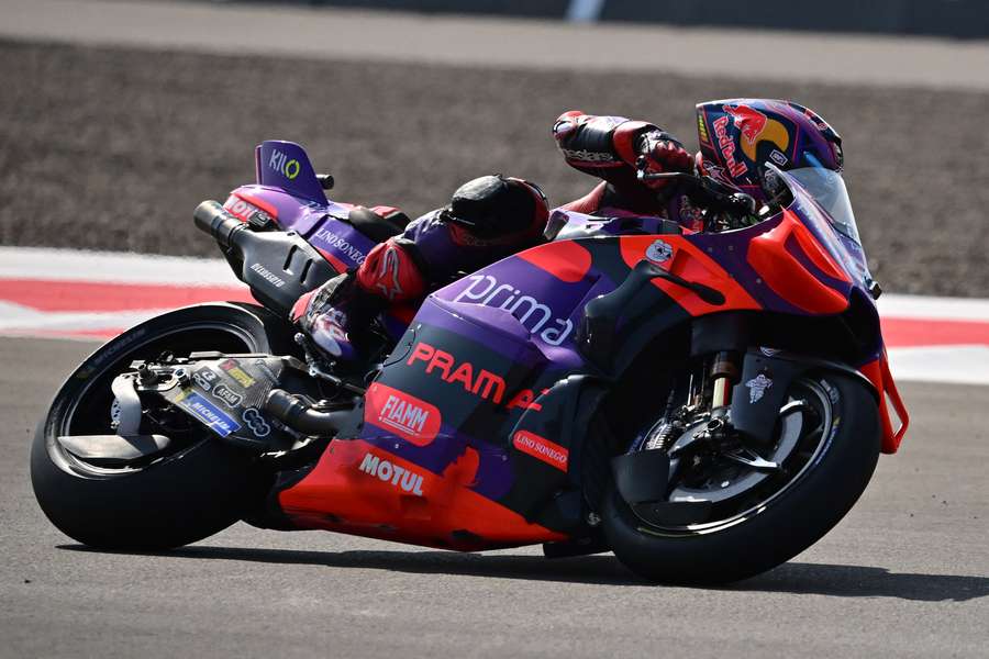 Jorge Martin in sella alla Ducati Pramac