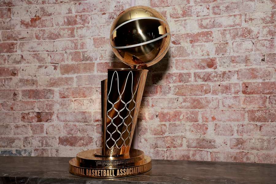 Die Larry O'Brien Trophy der NBA.