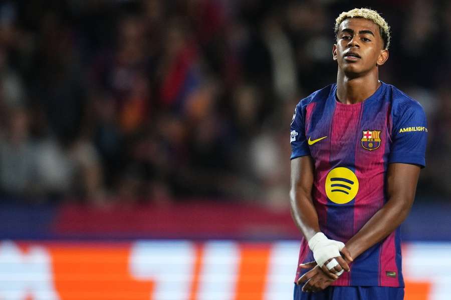 Lamine Yamal suffered a recurrence of his groin injury