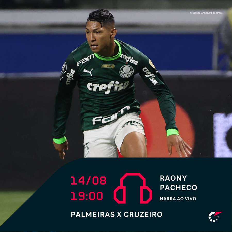 Raony Pacheco traz todos os detalhes de Palmeiras e Cruzeiro