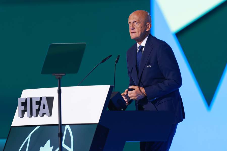 Pierluigi Collina, líder do Comité de Arbitragem da FIFA