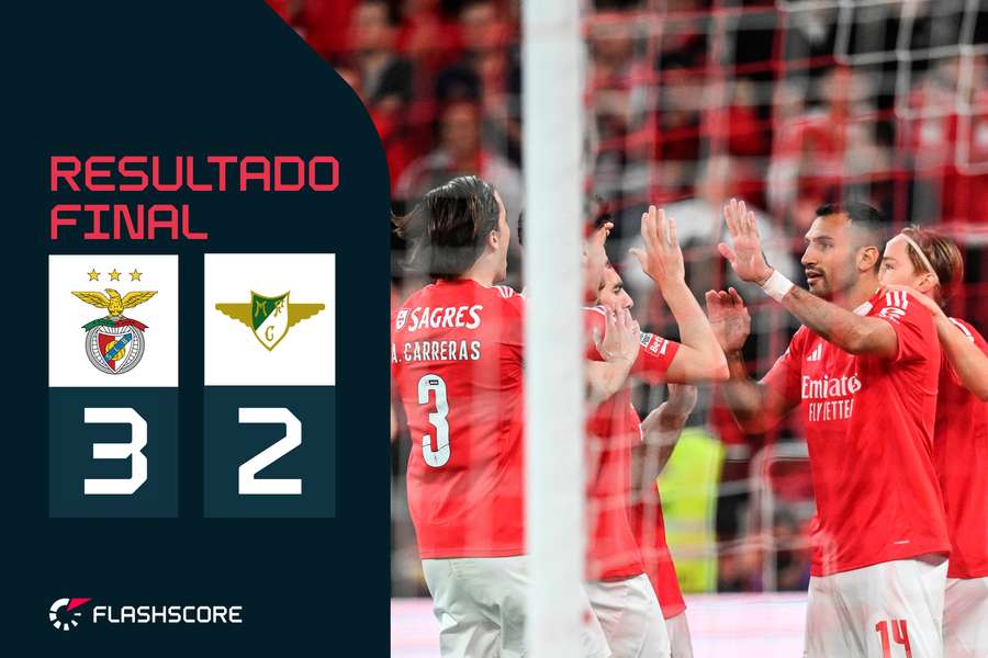 Benfica recebe Moreirense na Luz
