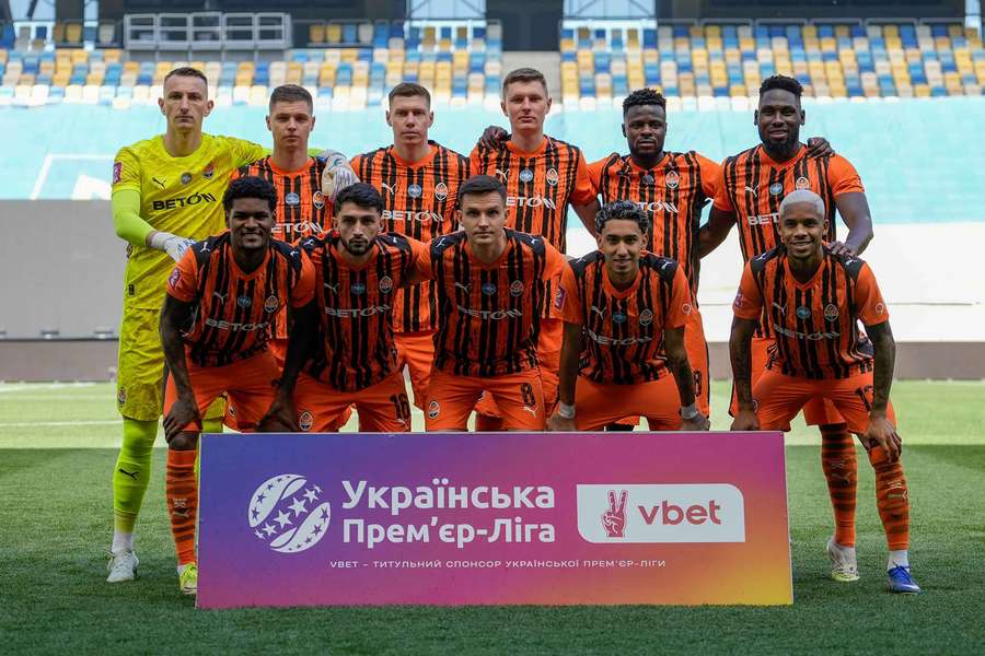 Shakhtar Donetsk were crowned champions of the Ukrainian Premier League on Sunday
