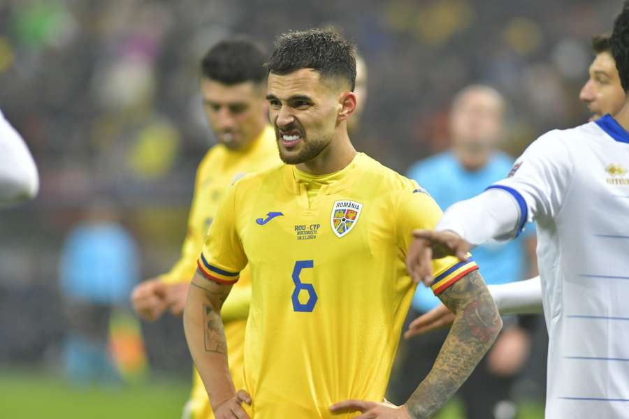 Marius Marin la Națională