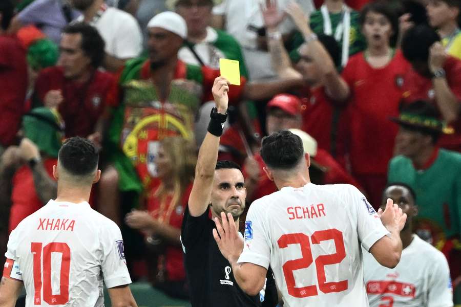 César Ramos dirigiu o duelo entre Portugal e Suíça