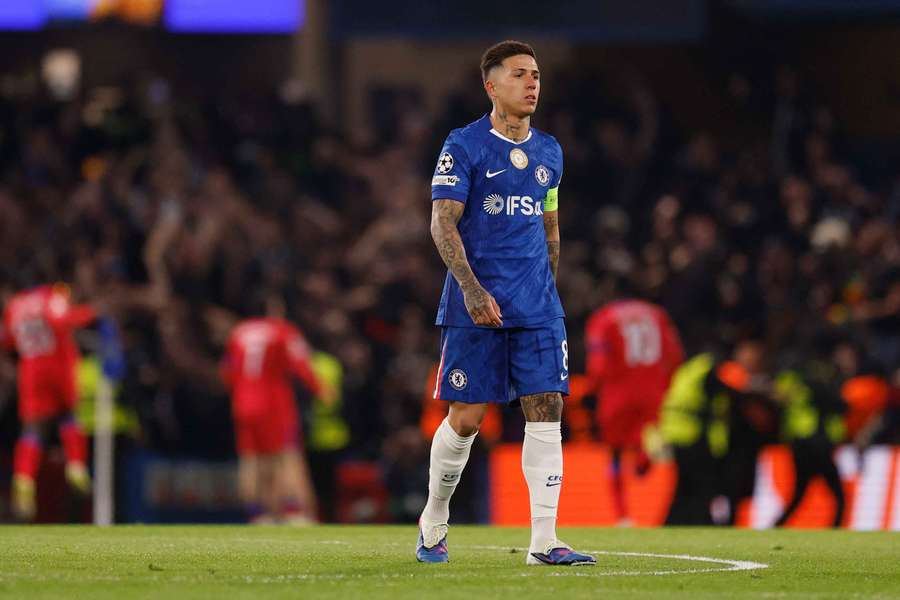 Enzo Fernández, capitão do Chelsea