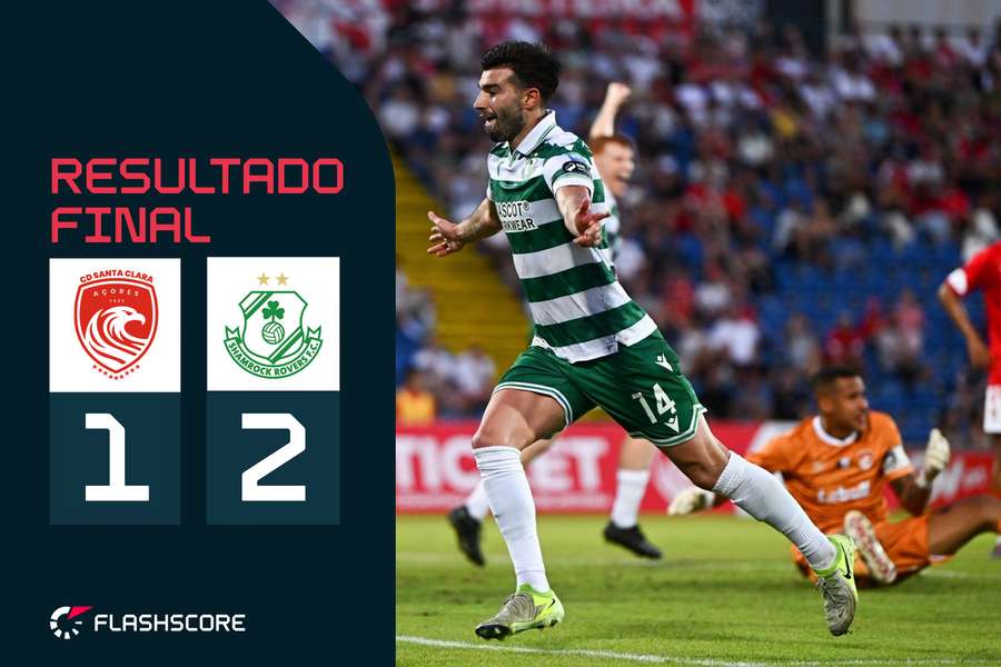 Mândroiu fez o golo da reviravolta do Shamrock Rovers