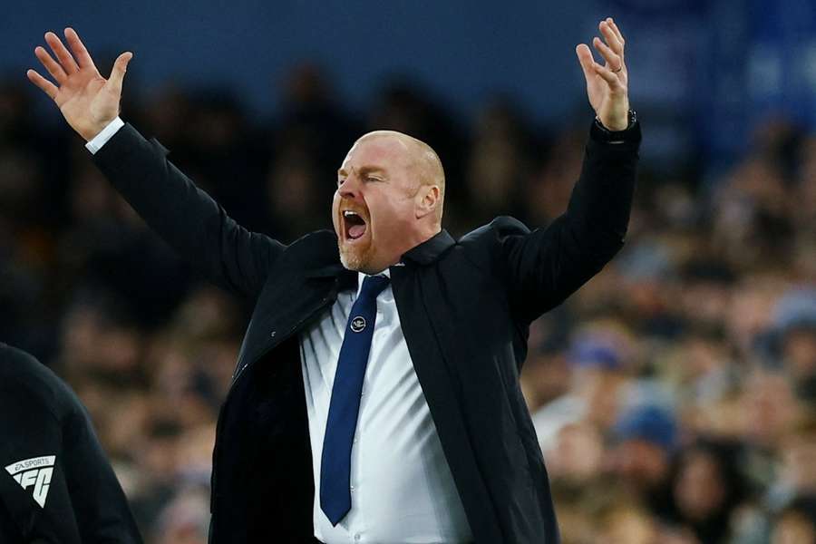 Dyche wasn't happy with the call