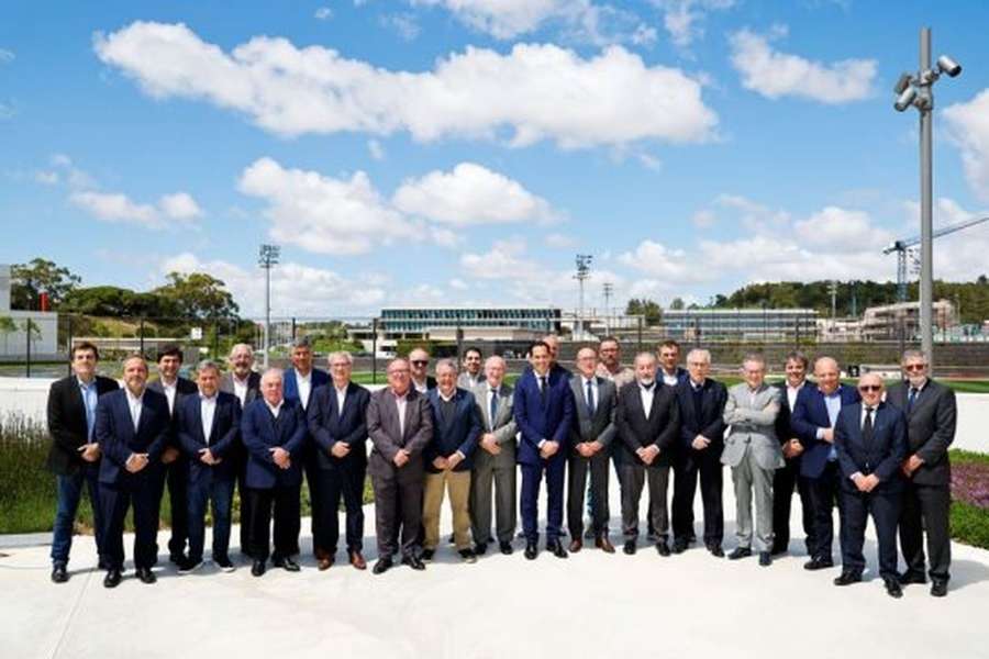 Pedro Proença esteve reunido com as Associações Distritais e Regionais na Cidade do Futebol