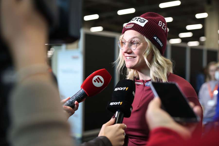 Victoria Carl ist nach einer harten Saisonvorbereitung gerüstet für den Weltcup-Start.