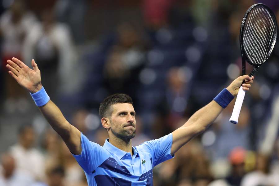 Djokovic is in action again at the US Open